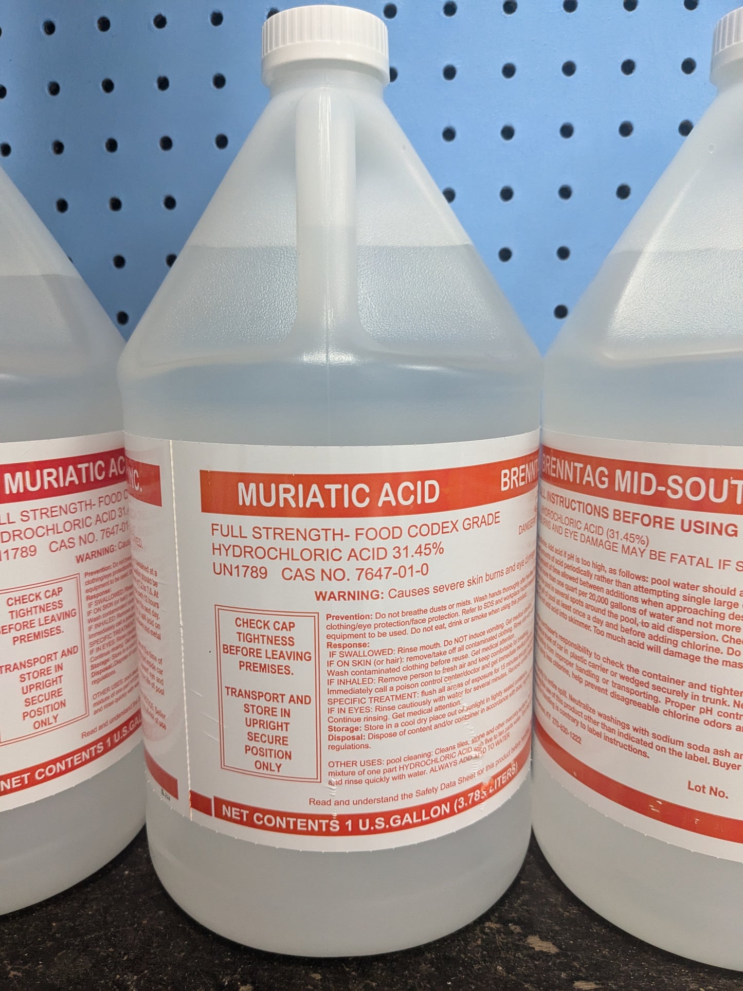Muriatic Acid 1 Gal.