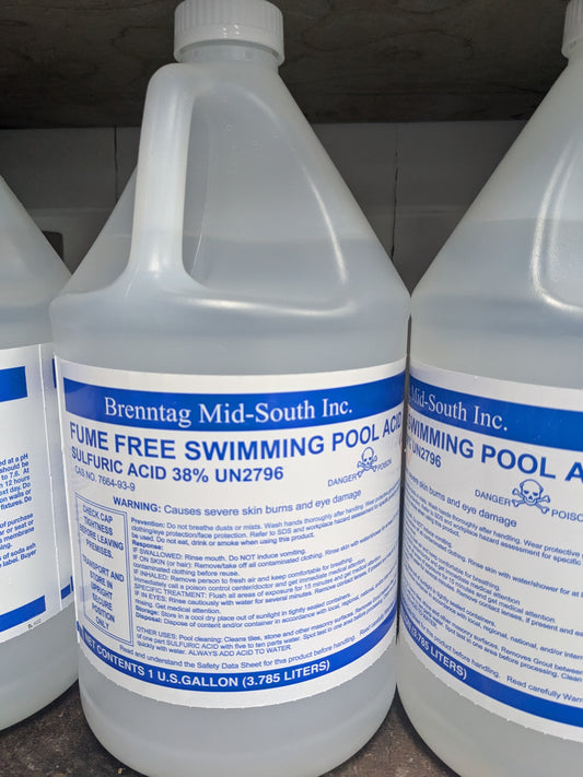 Non-Fuming Sulfuric Acid 1 Gal