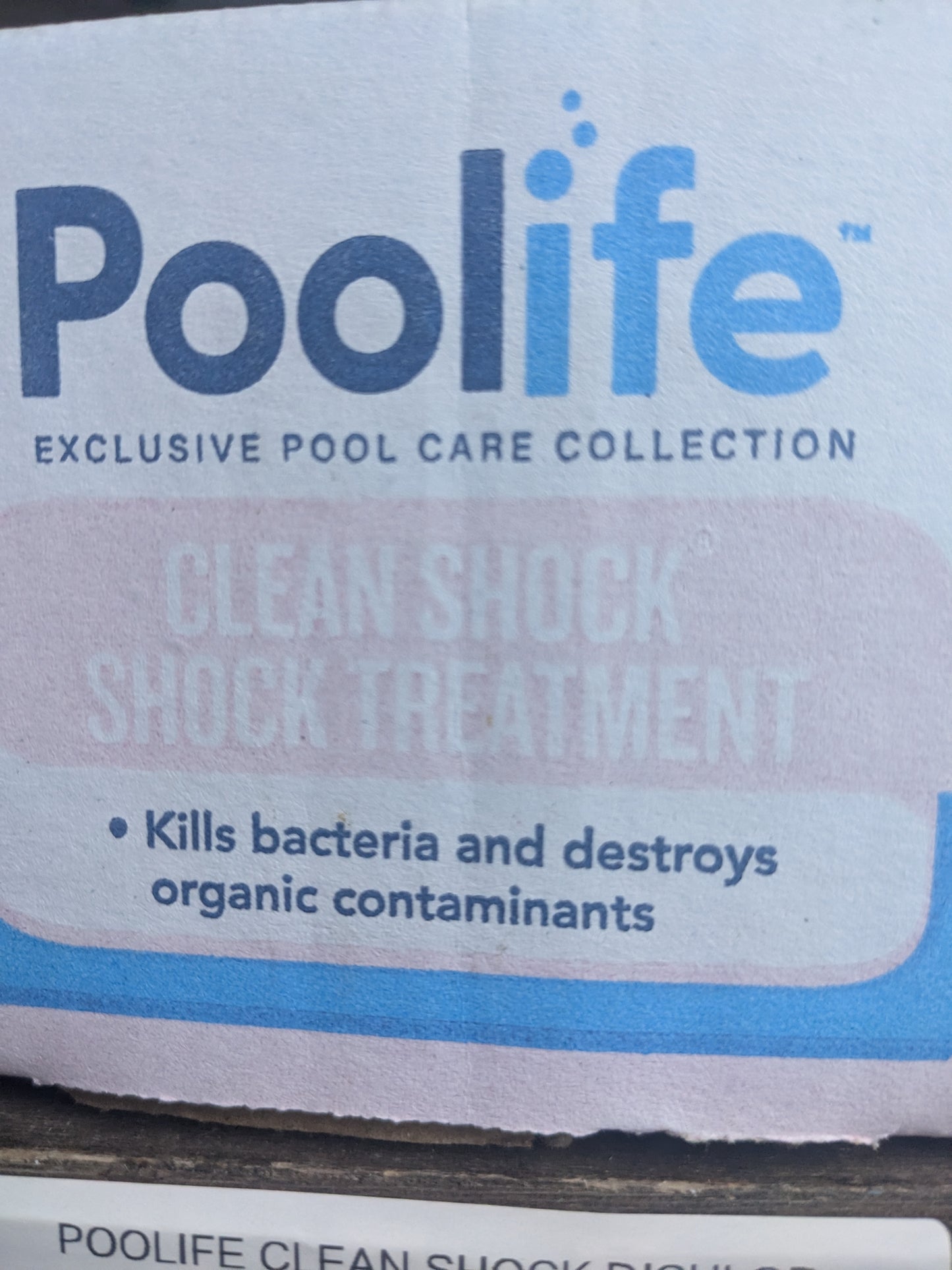 Stabilized Dichlor Chlorine Shock 1 lb