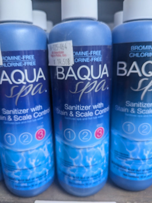 BaquaSpa Sanitizer with Stain & Scale Control
