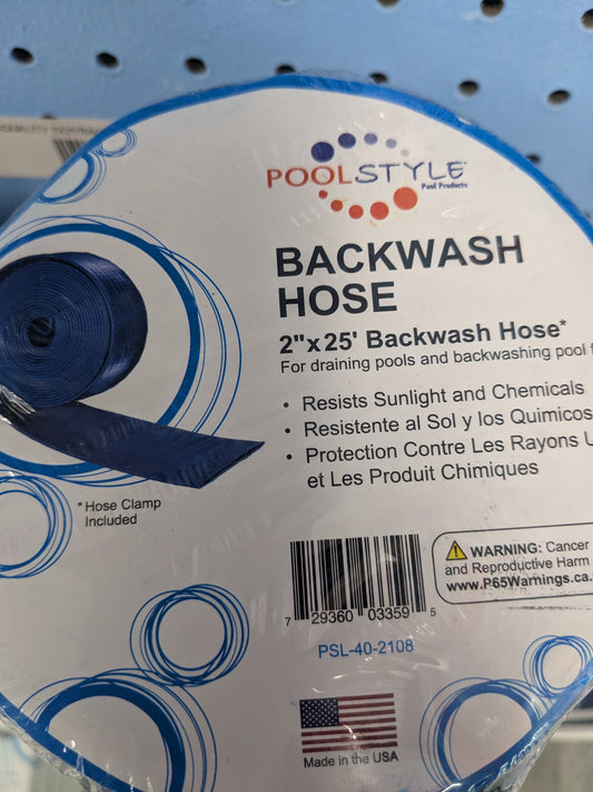 Backwash Hose 2" x 25'
