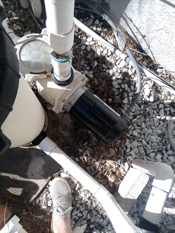 After: Replacement motor — $550 vs $1,800+ VS Pump