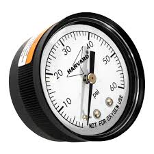 Back Mount Pressure Gauge